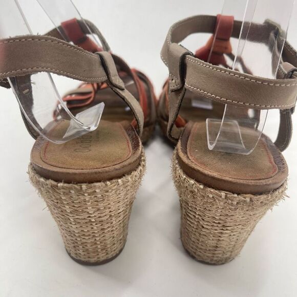 Cobb Hill by New Balance Womens Wedge Sandals 3.5" Heels Strappy Multicolor 10 - Picture 10 of 15